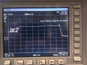 0-50MHz conversion sweep, input -30dBm